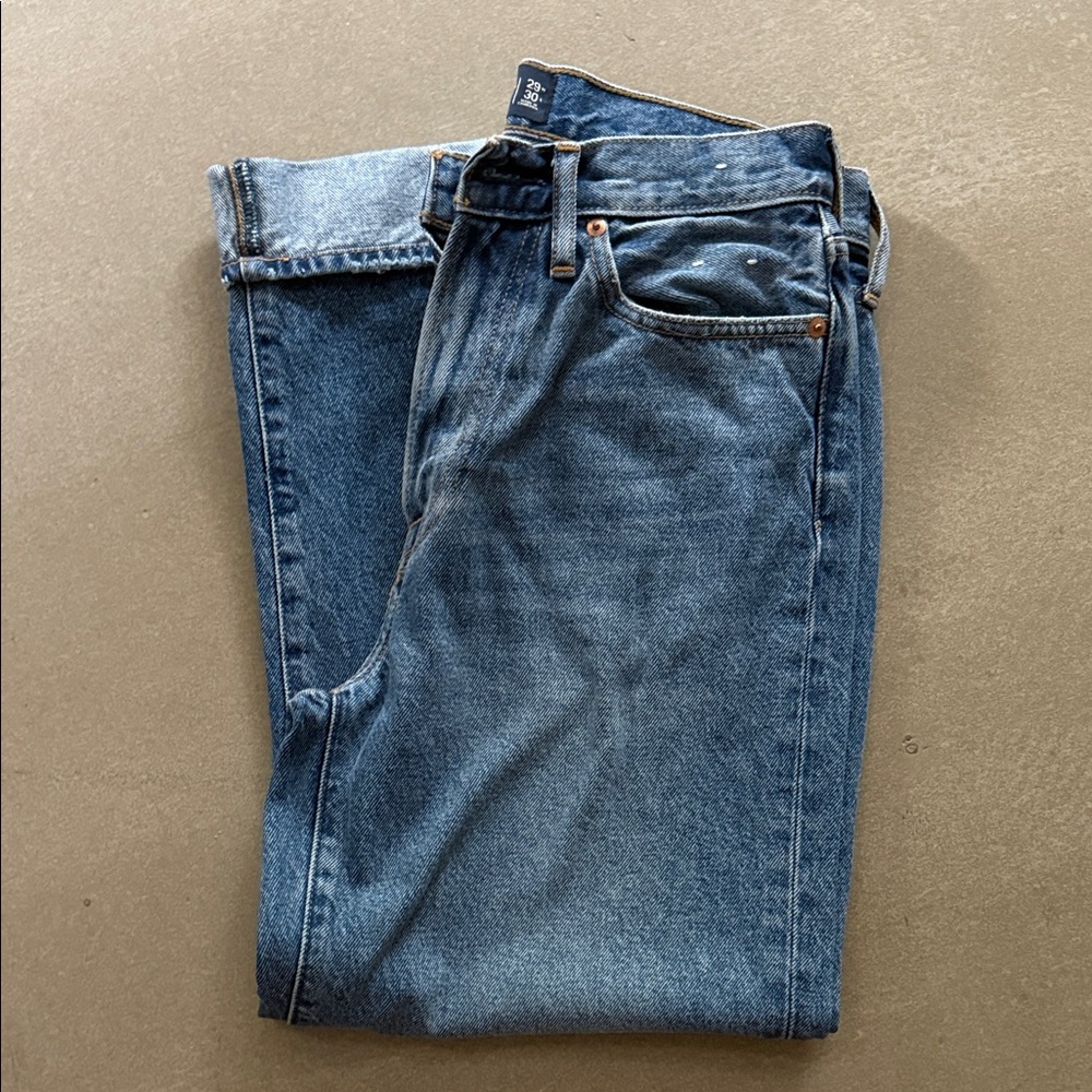 Abercrombie & Fitch Authentic Rigid Denim Baggy Jeans